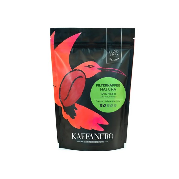 Filterkaffee Grün - Natura - gemahlen, 250g