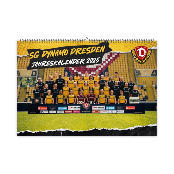 Dynamo Dresden - Jahreskalender 2025 - A3