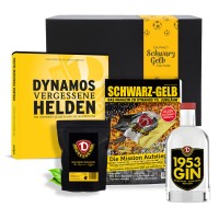 Geschenkbox Schwarz-Gelb - Paket für Fußball-Fans