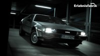 Rundfahrt im DeLorean in Dresden