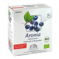 Aronia-Saft Herbst 2024 - Bio-Direktsaft - 3 Liter